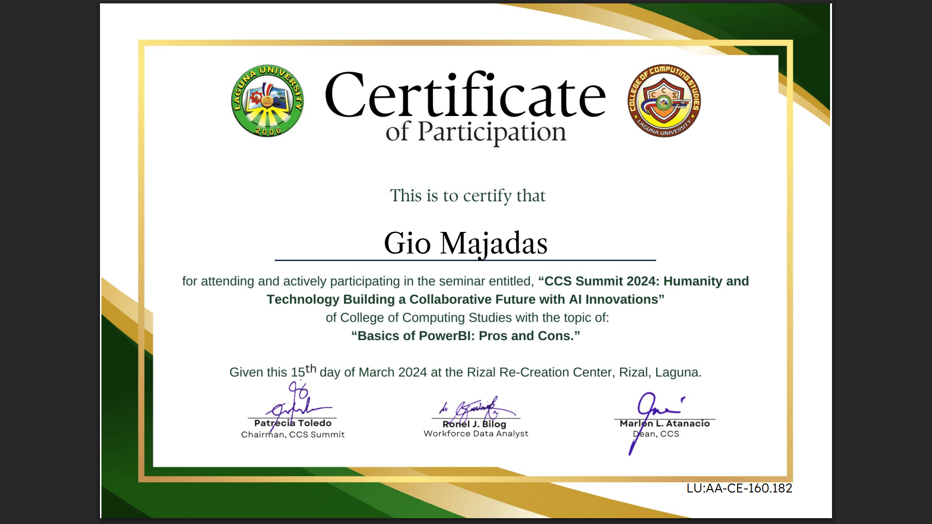 CCS Summit 2024: Basics of PowerBI